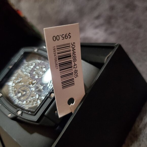 Ed Hardy Men’s Watch With Adjustable Blue Band NWT - Picture 7 of 10